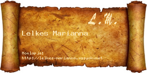 Lelkes Marianna névjegykártya